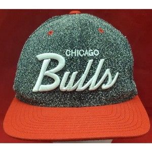 Chicago Bulls Gray Baseball Cap Nostalgia Co. Mitchell & Ness Pre-owned